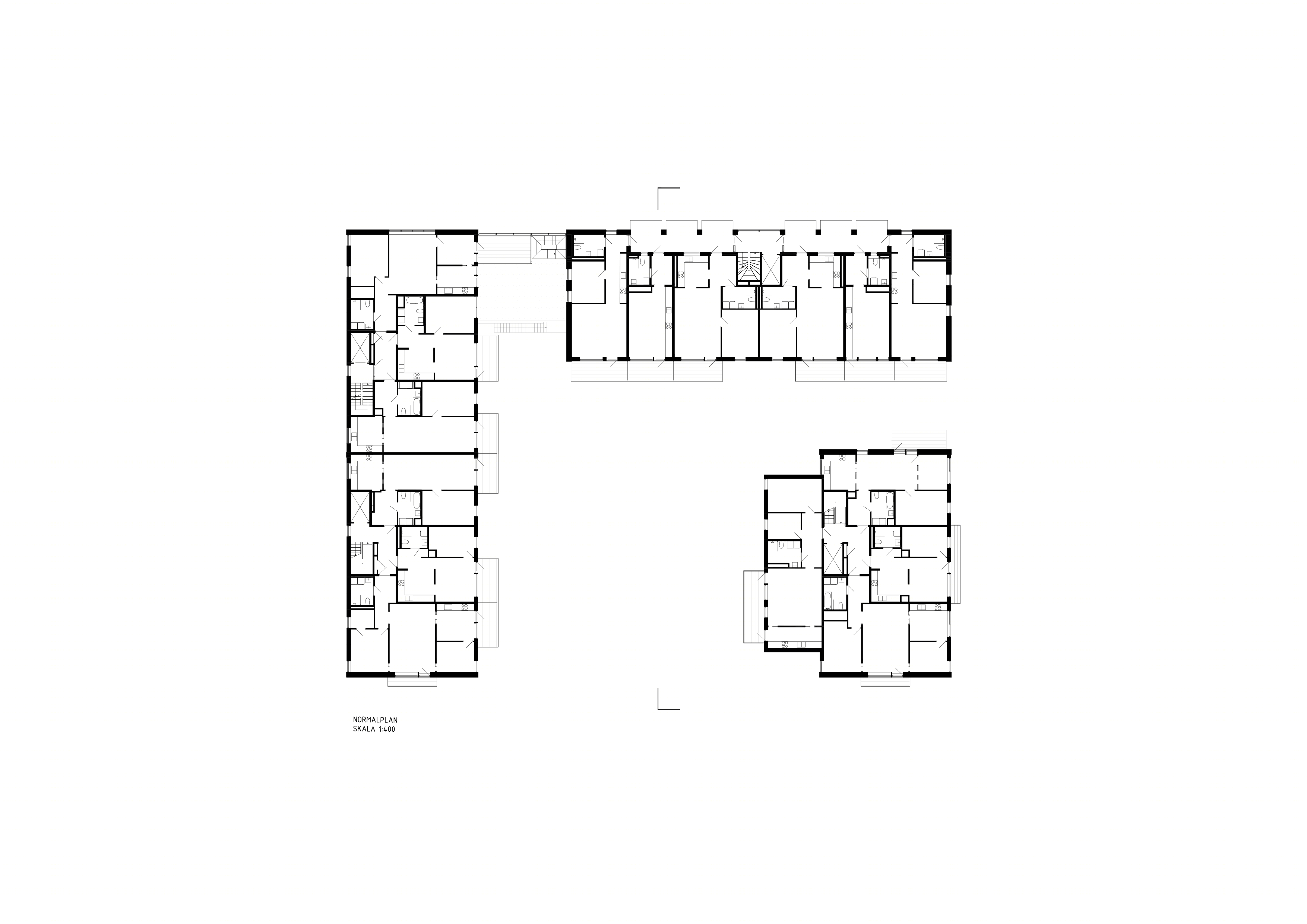 瑞典 Gothenburg Kvillebäcken 公寓建筑-8