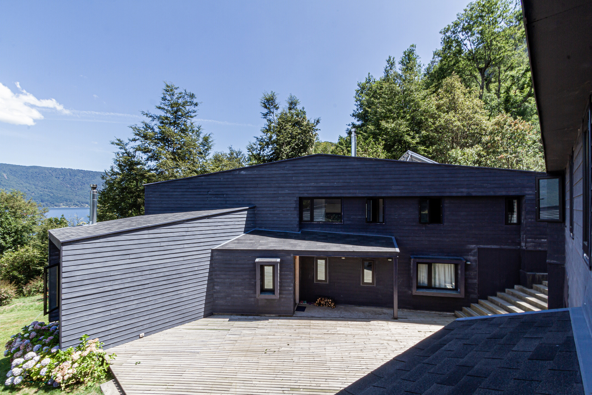 湖景双墅设计 | 智利 Lago Colico 项目-5