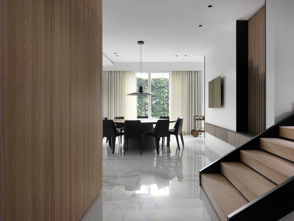 马来西亚联排别墅 | 简约极致，完美动态-9