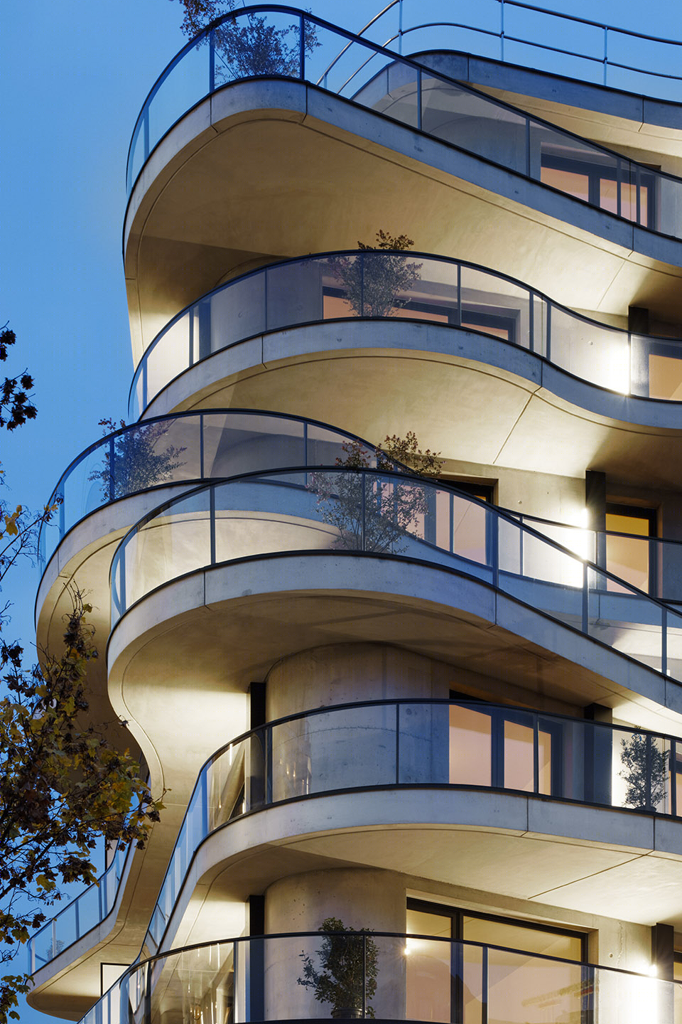 Courbes 公寓楼丨德国科隆丨Christophe Rousselle Architecte-24