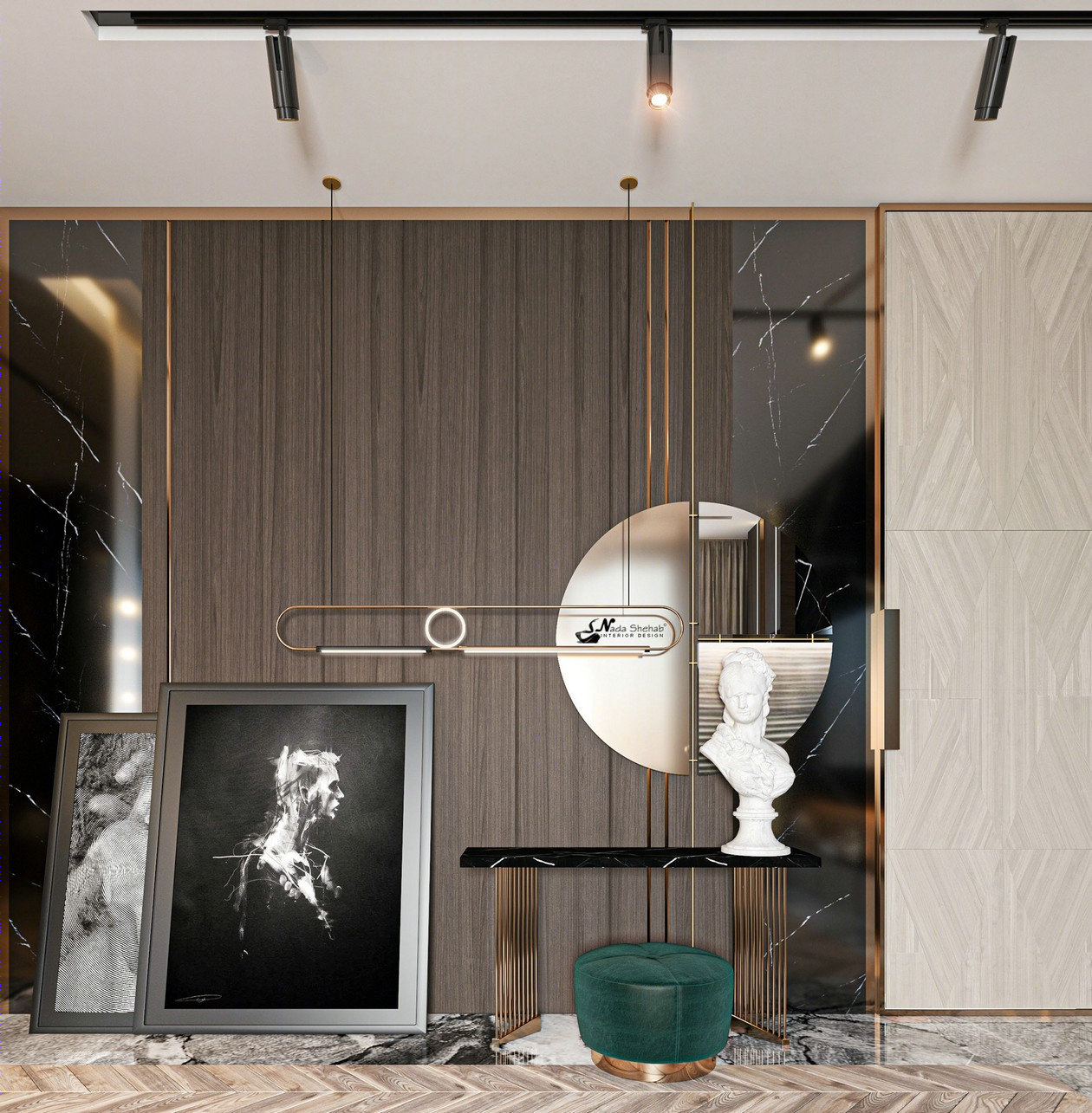 Nada Shehab 打造轻奢质感空间-18