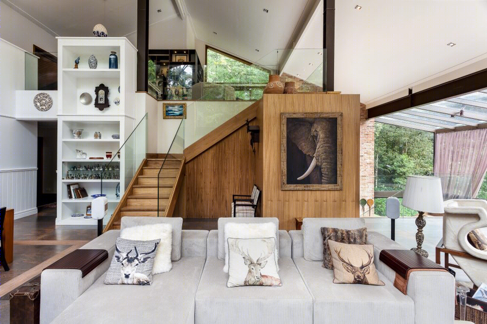 巴西山林间湖景与现代建筑的完美融合-21