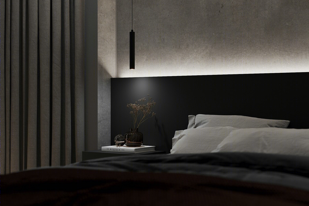 圣彼得堡住宅区的简约公寓-6