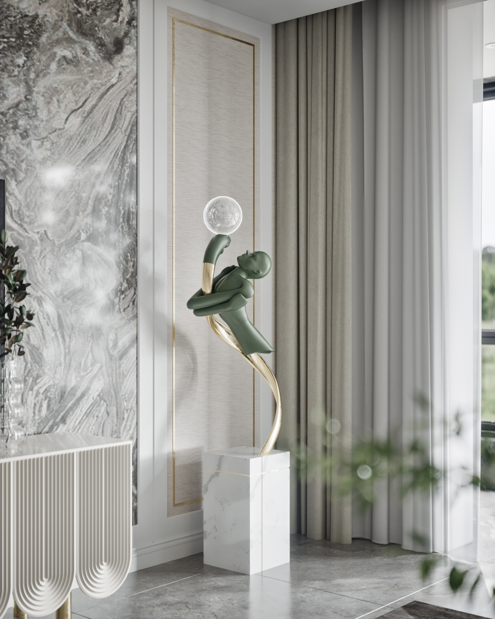 美林书院 · 现代轻奢风格的设计典范-4