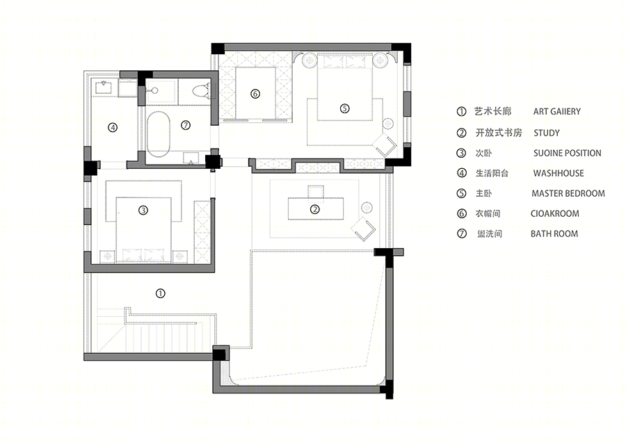平层空间中的生活艺术·典故空间设计 • 炜岸城-48