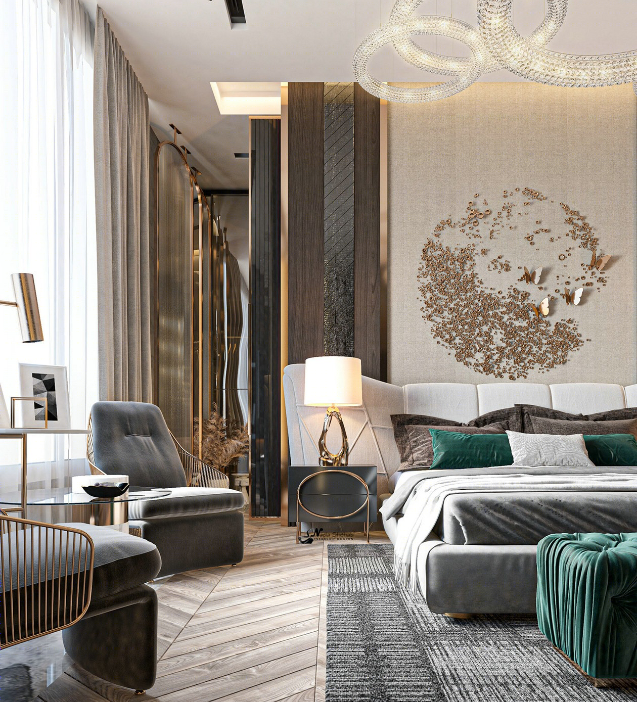 Nada Shehab 打造轻奢质感空间-20