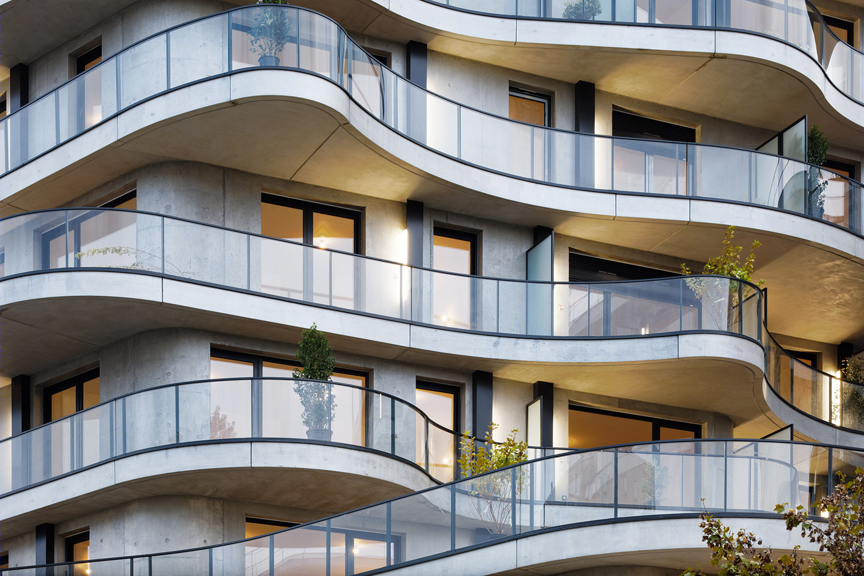 Courbes 公寓楼丨德国科隆丨Christophe Rousselle Architecte-30
