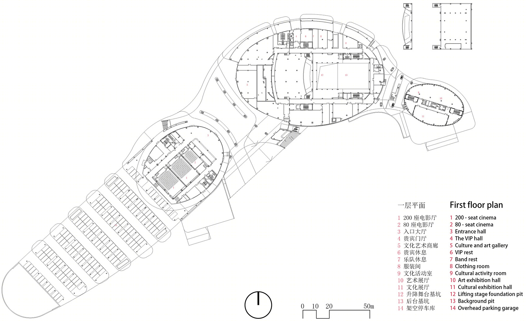 九江市文化艺术中心丨东南大学建筑设计研究院有限公司-42