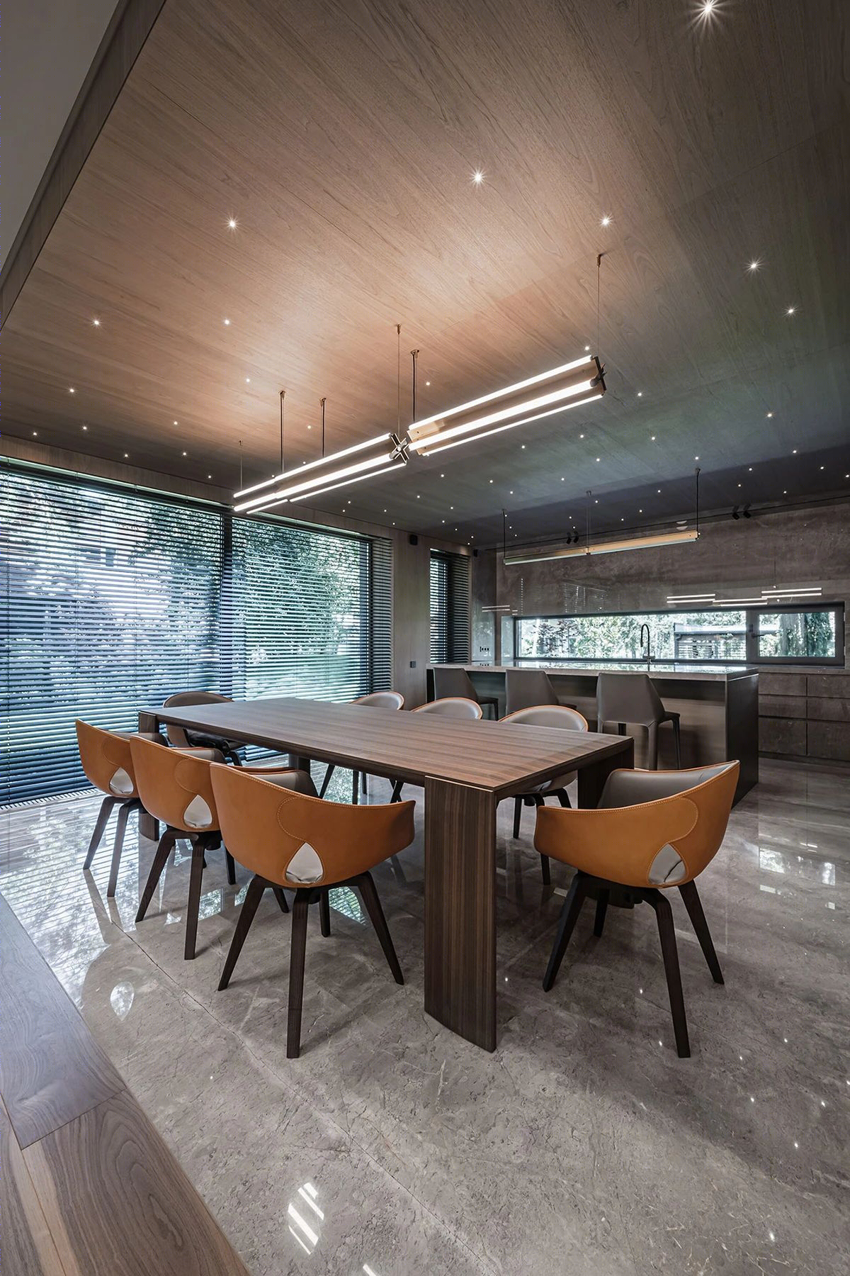 YODEZEEN Architects 打造 450㎡轻奢大宅,高级感十足-12