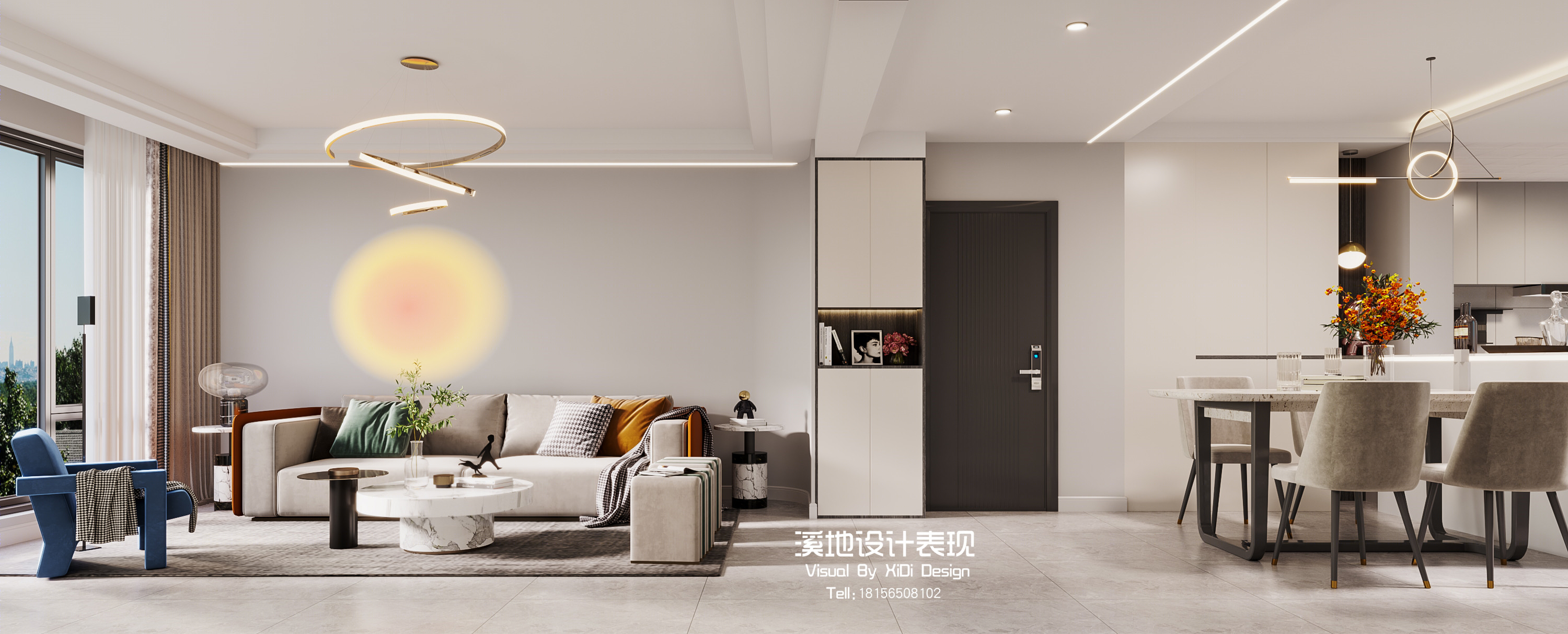 现代轻奢家装案例-6