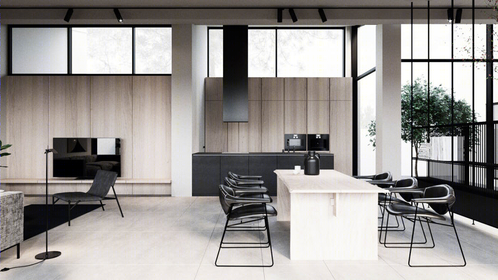 DniproContre House 现代简约别墅设计丨乌克兰丨S.Hotvianskyi 团队-13