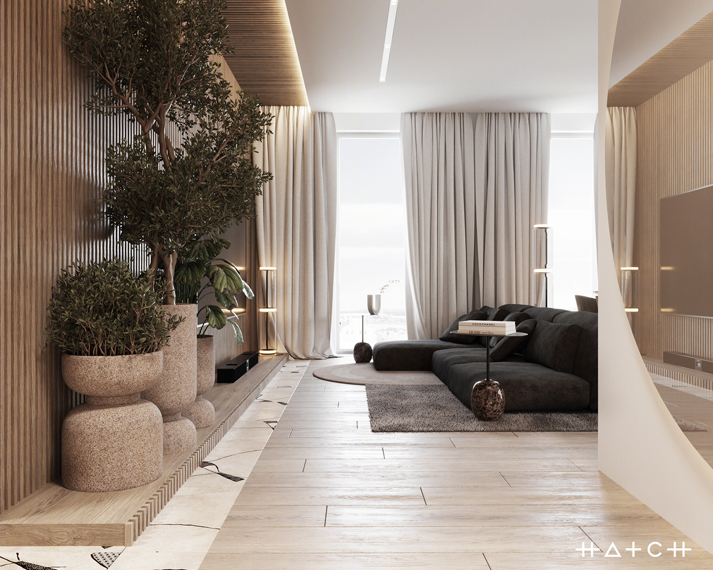 Anastasiya Gushchina丨平层丨APARTMENT IN LODZ, PL-0