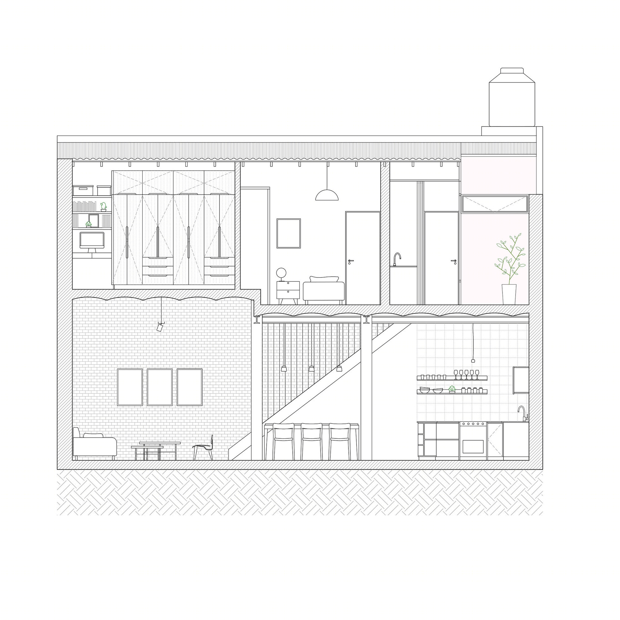 PH José Mármol House 的翻新设计-14