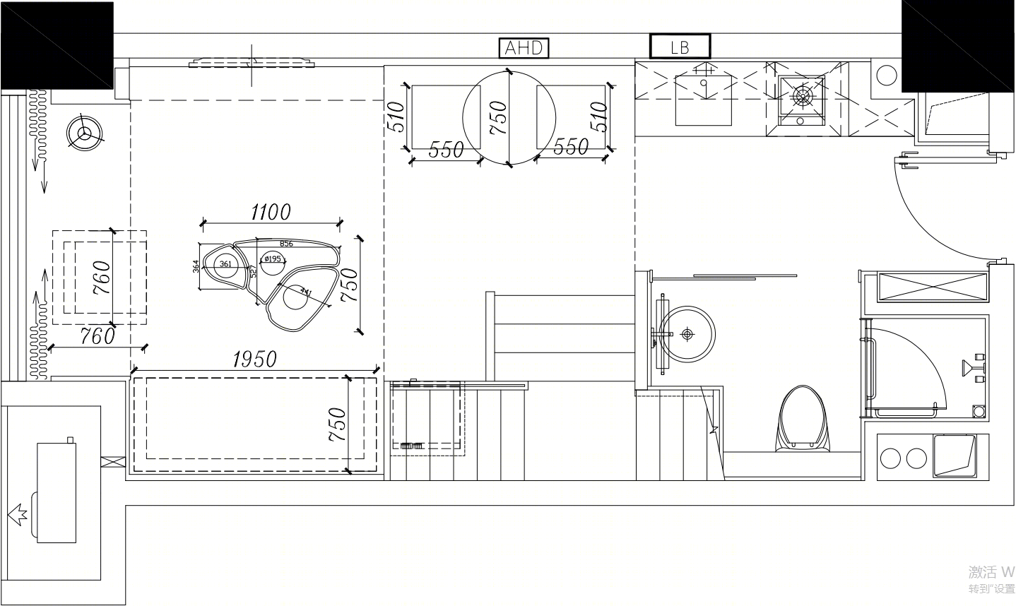 Tiffany 蓝主题 LOFT 公寓丨纱纱优家空间设计-32