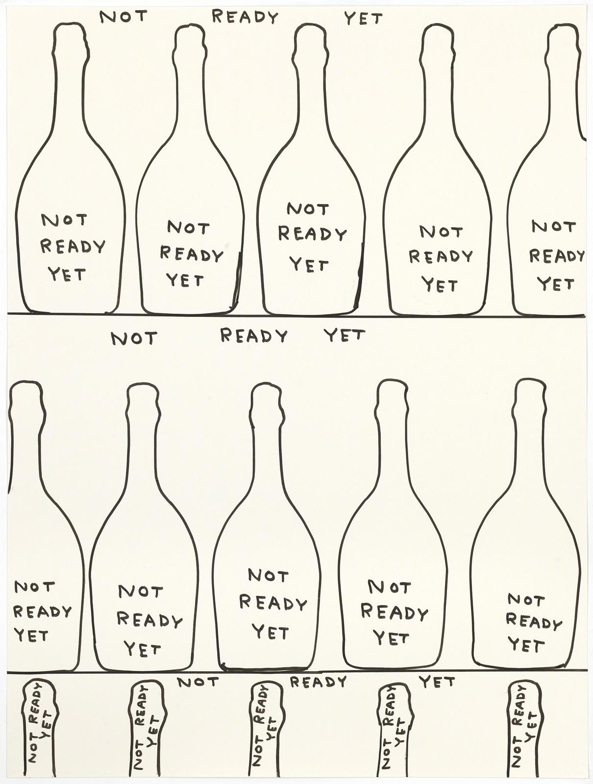 David Shrigley 的“非传统泡泡”艺术展 | 融入 Ruinart 香槟的幽默与创意-29