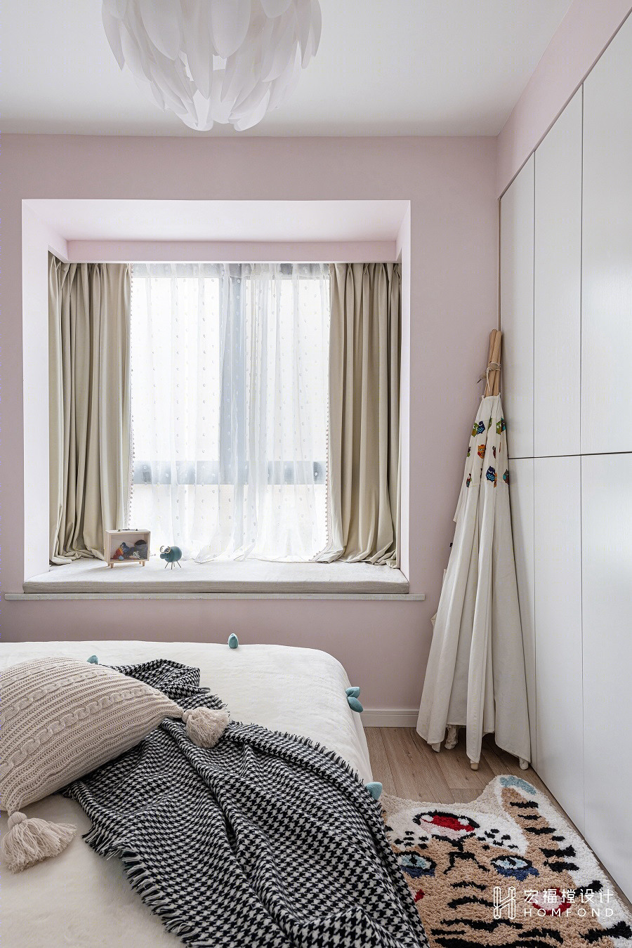 83 平米复古混搭山笑平层丨加拿大维多利亚丨成都宏福樘设计-25