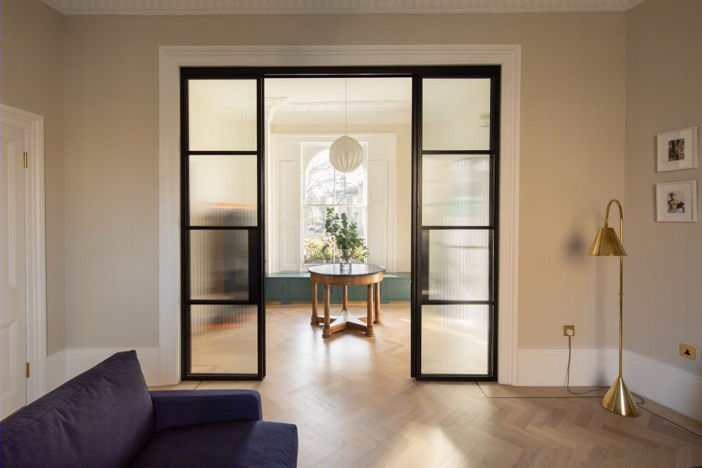 伦敦双立面格鲁吉亚风格住宅翻新-5