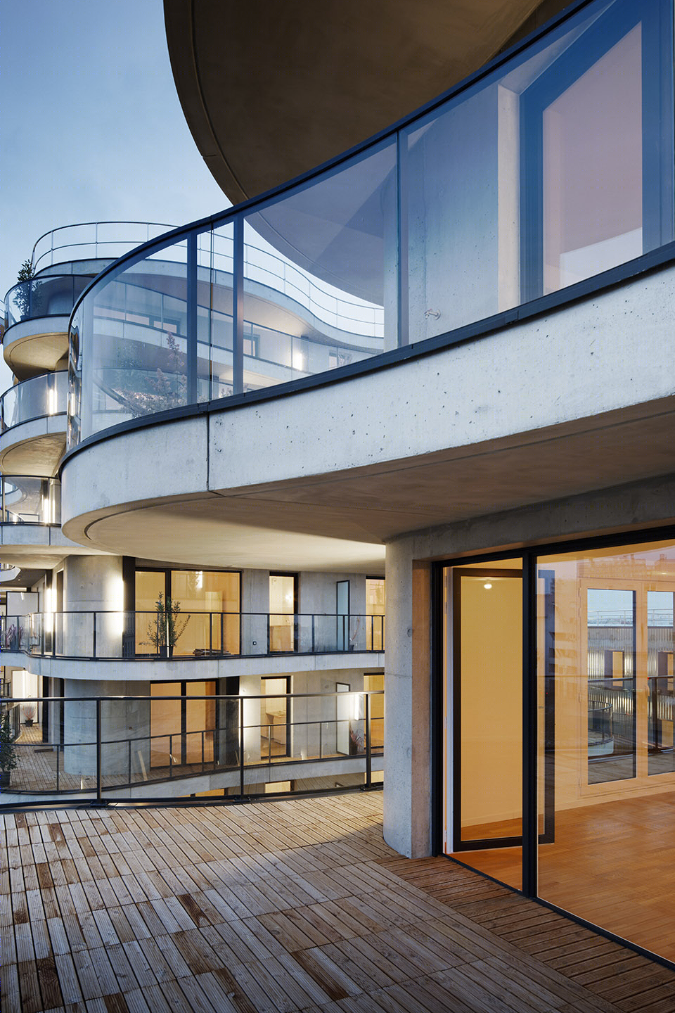 Courbes 公寓楼丨德国科隆丨Christophe Rousselle Architecte-34