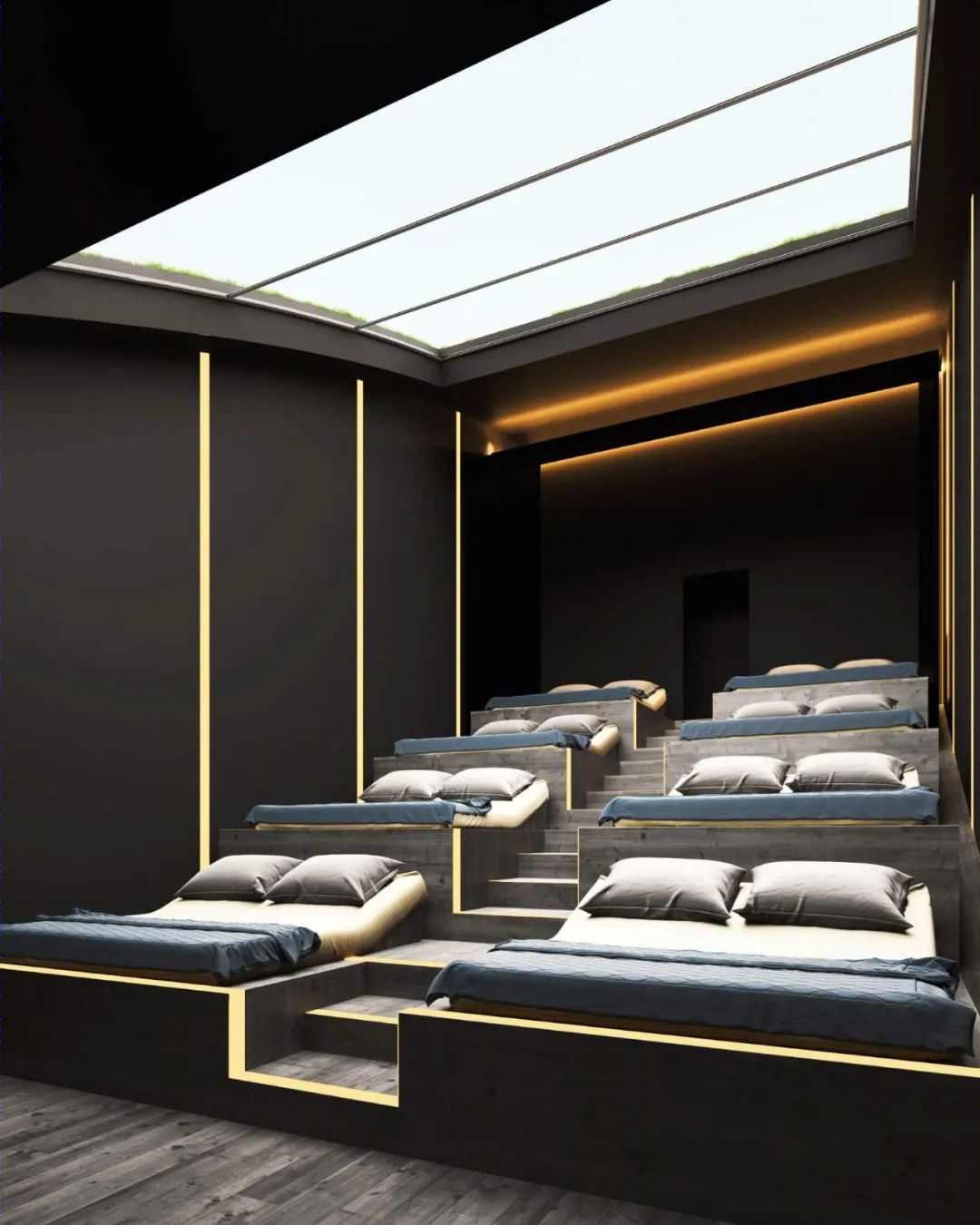 瑞士林地绿色奢华住宅丨伊朗建筑室内设计师 Milad Eshtiguashi-29