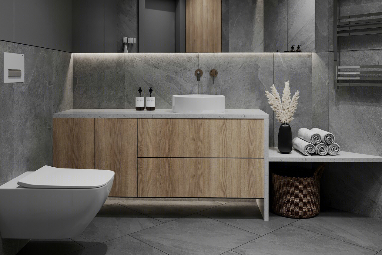 圣彼得堡住宅区的简约公寓-12