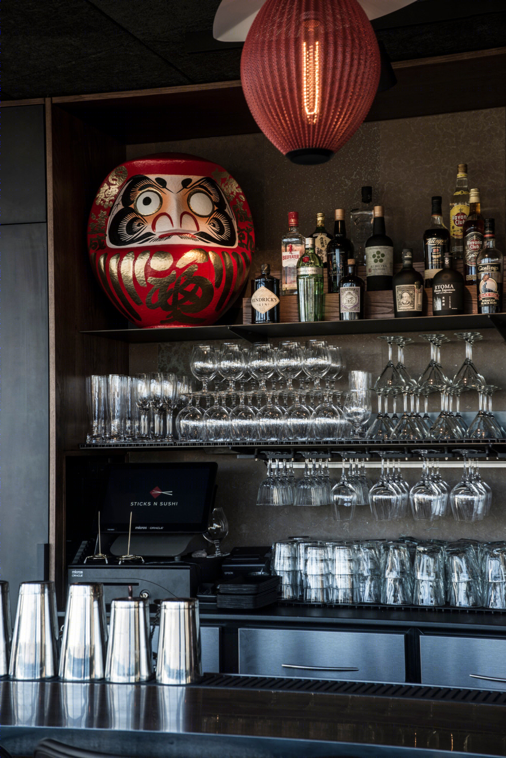 哥本哈根 Sticks’n’Sushi 日式餐厅设计,融合东西方元素-10