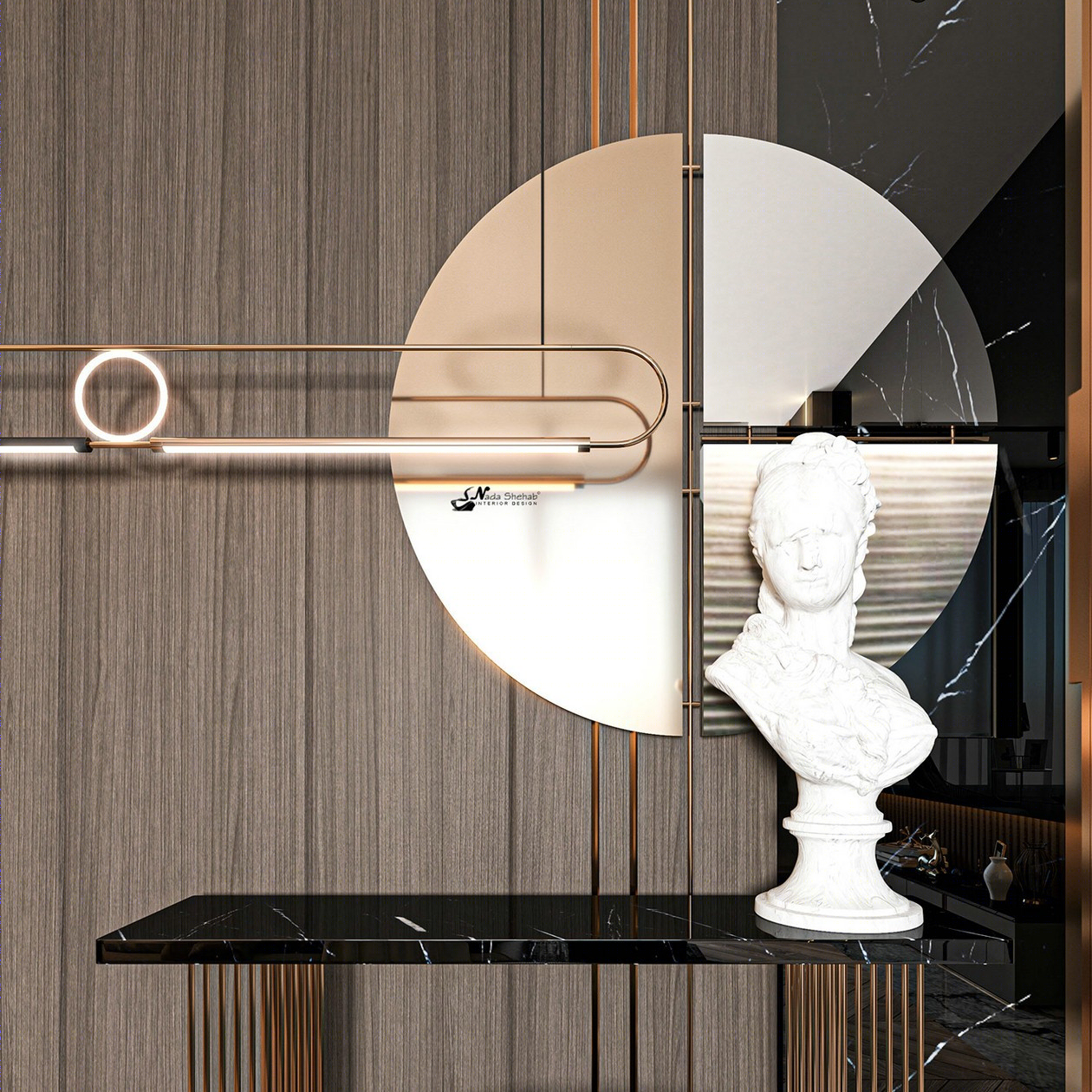 Nada Shehab 打造轻奢质感空间-24