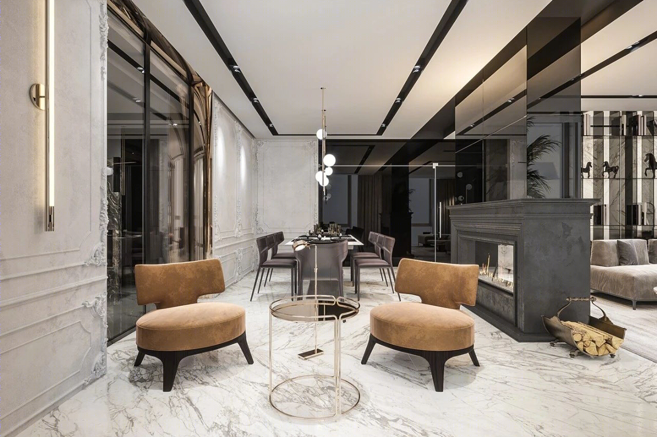 乌克兰设计师 Ivan Honcharenko 的现代高级灰空间艺术-54