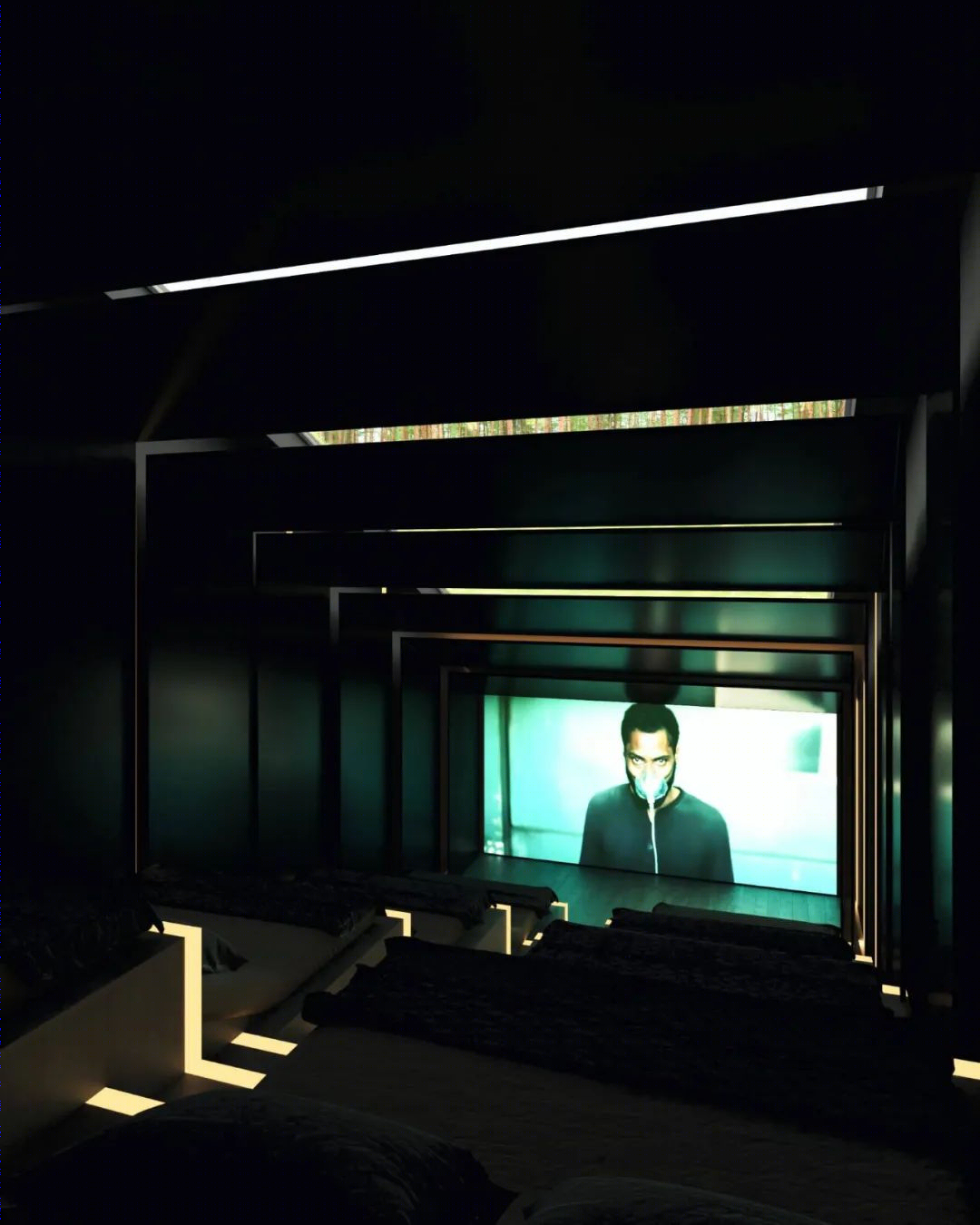 瑞士林地绿色奢华住宅丨伊朗建筑室内设计师 Milad Eshtiguashi-31