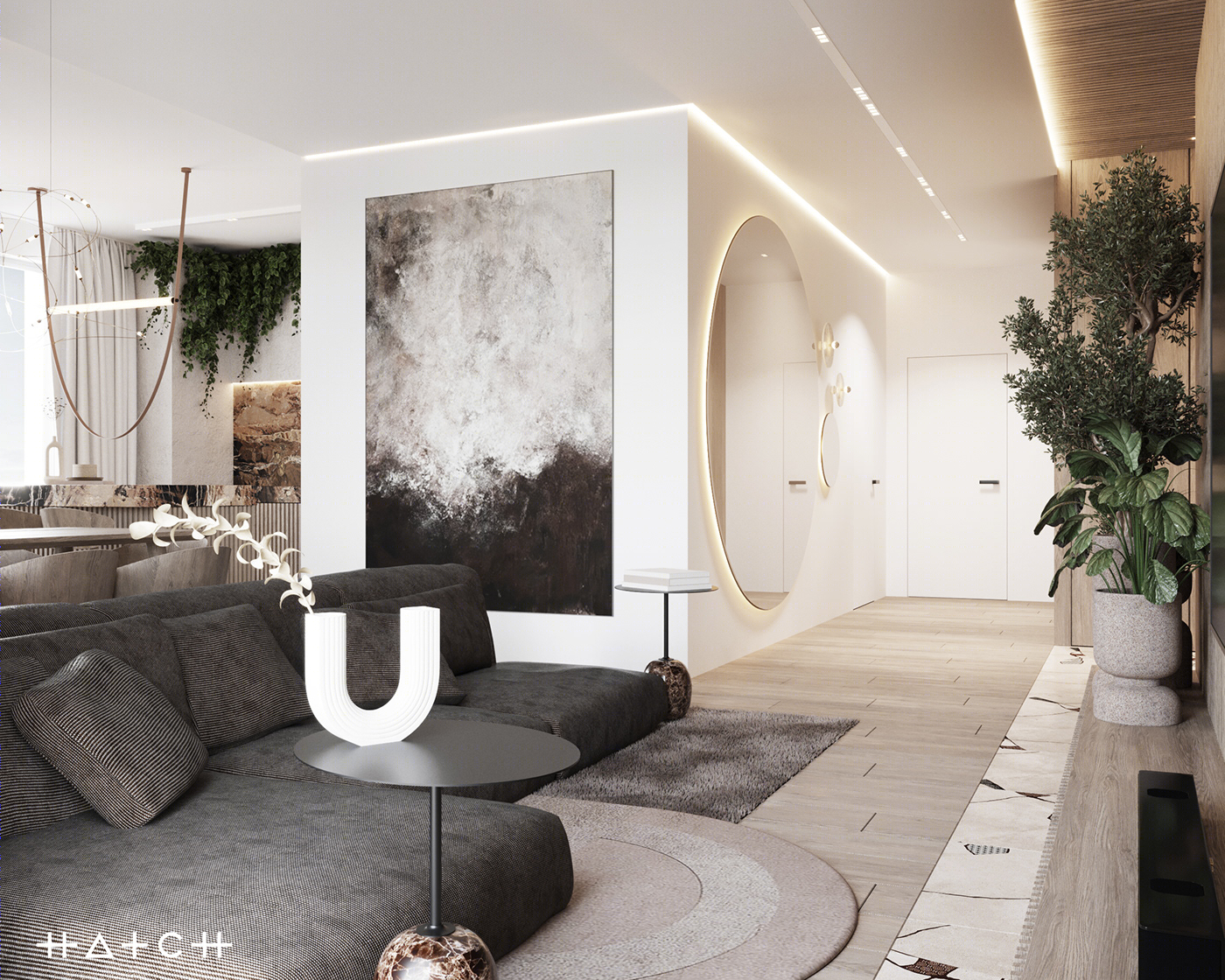 Anastasiya Gushchina丨平层丨APARTMENT IN LODZ, PL-3