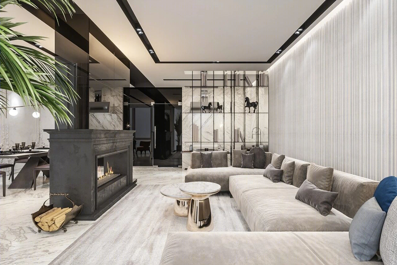 乌克兰设计师 Ivan Honcharenko 的现代高级灰空间艺术-55