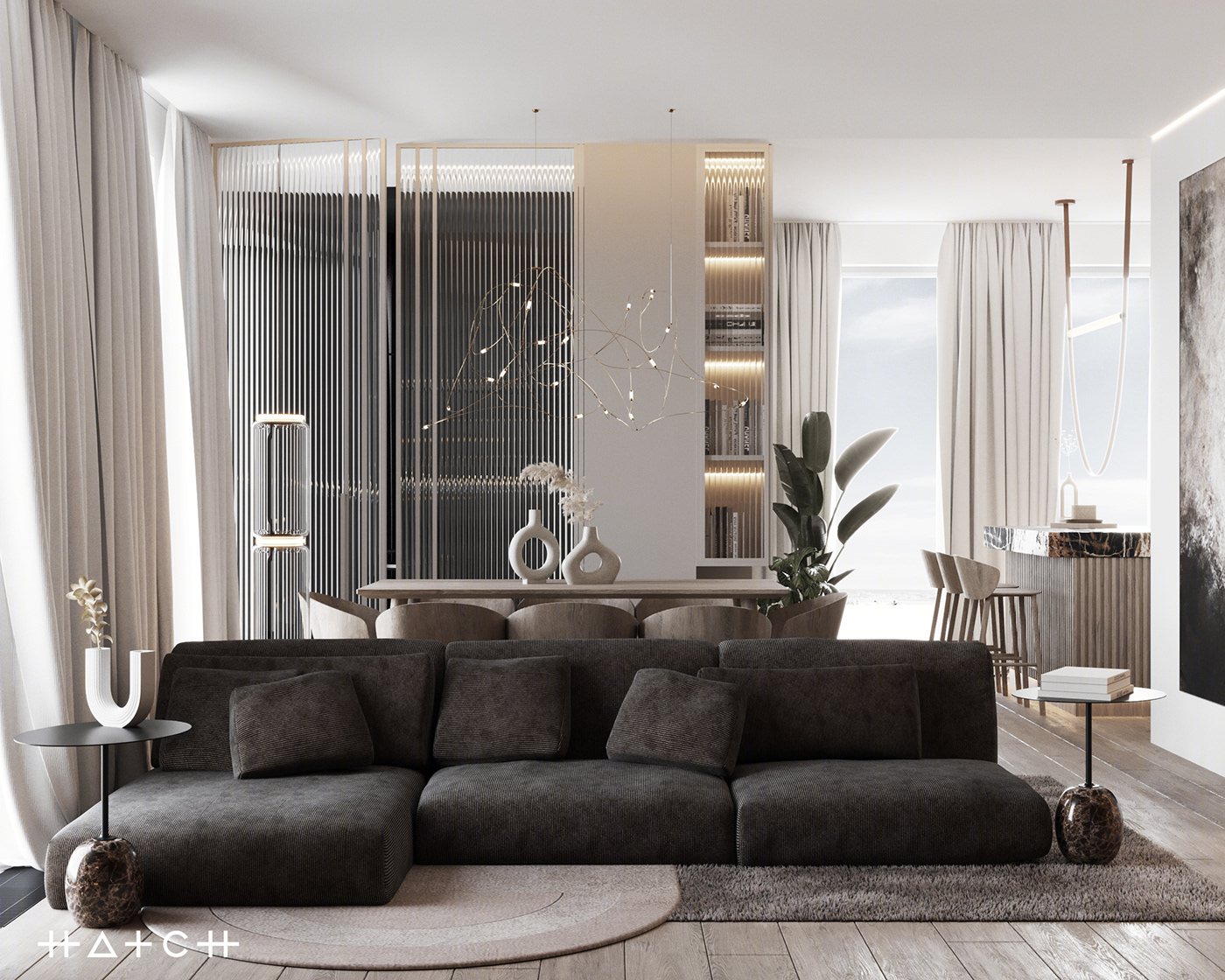 Anastasiya Gushchina丨平层丨APARTMENT IN LODZ, PL-4