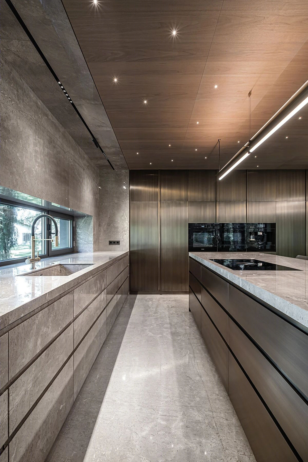 YODEZEEN Architects 打造 450㎡轻奢大宅,高级感十足-20