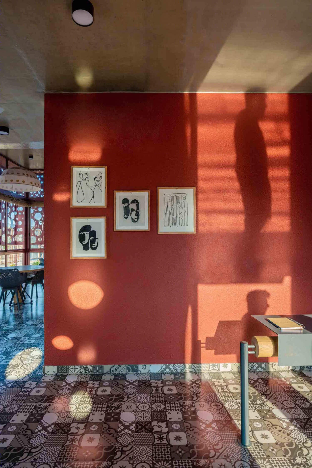 印度艾哈迈达巴德的工地办公室-9