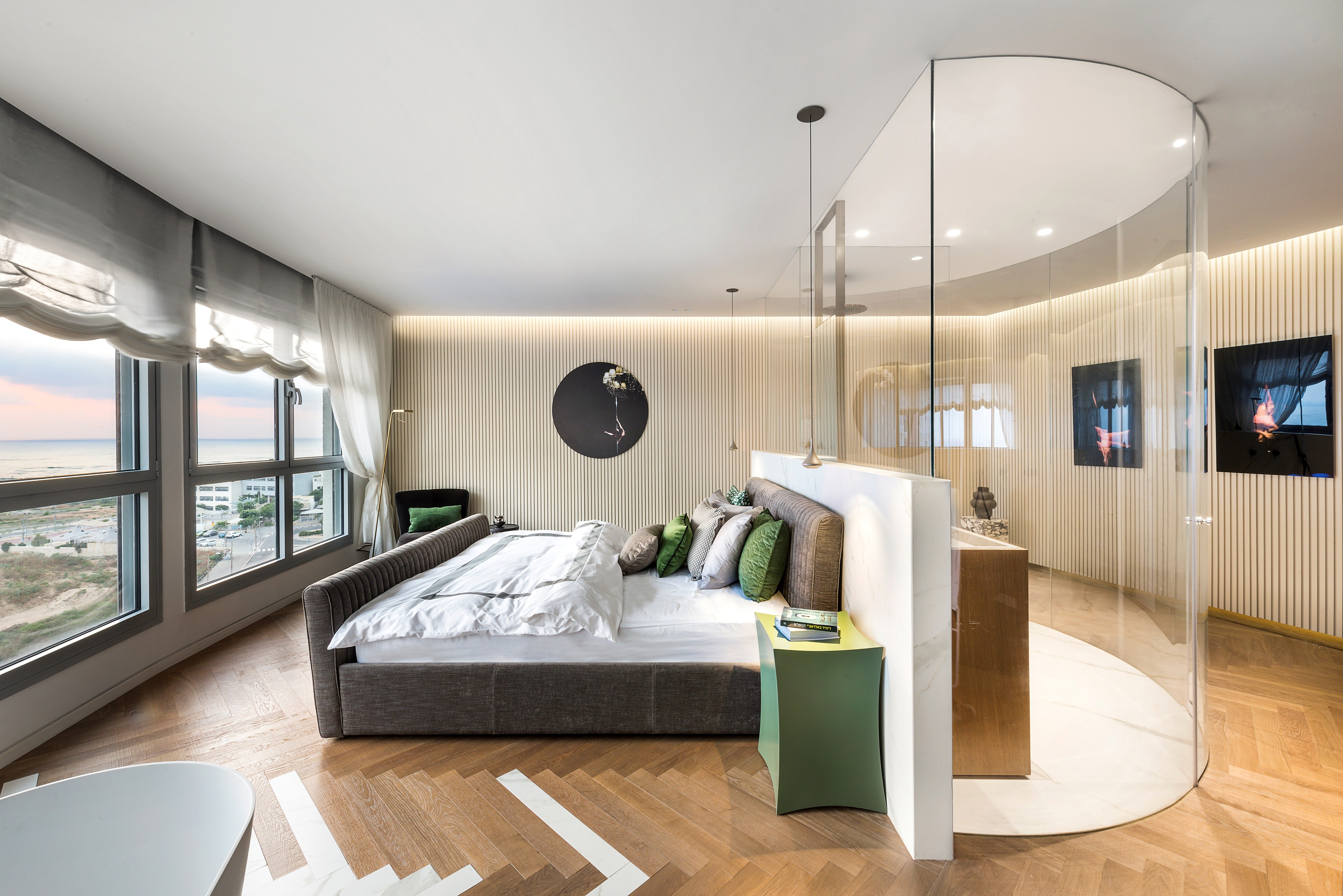 Tzvia Kazayoff丨圆形公寓丨The round apartment-29