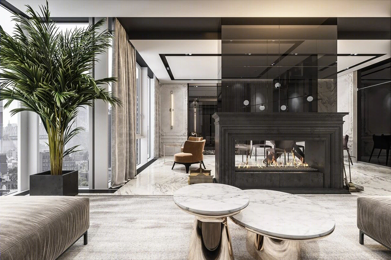 乌克兰设计师 Ivan Honcharenko 的现代高级灰空间艺术-56