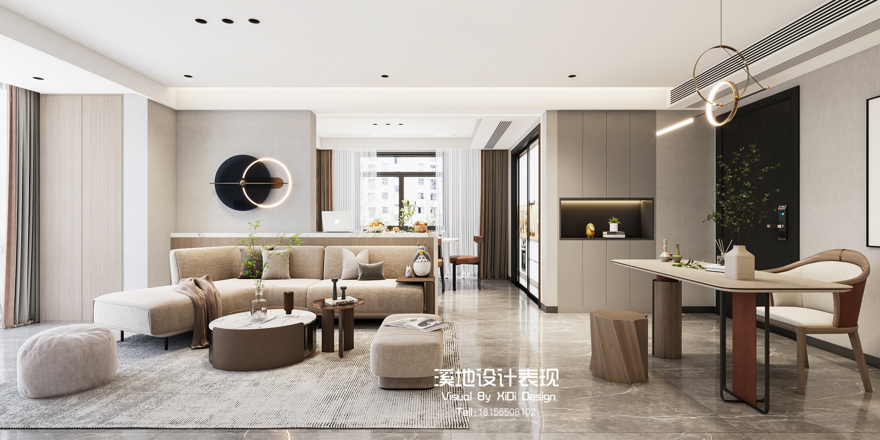 现代轻奢家装案例-9