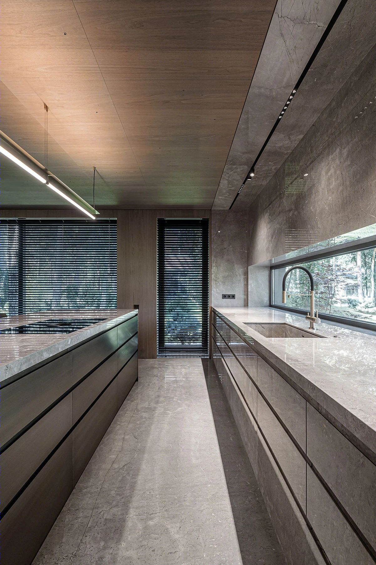 YODEZEEN Architects 打造 450㎡轻奢大宅,高级感十足-21