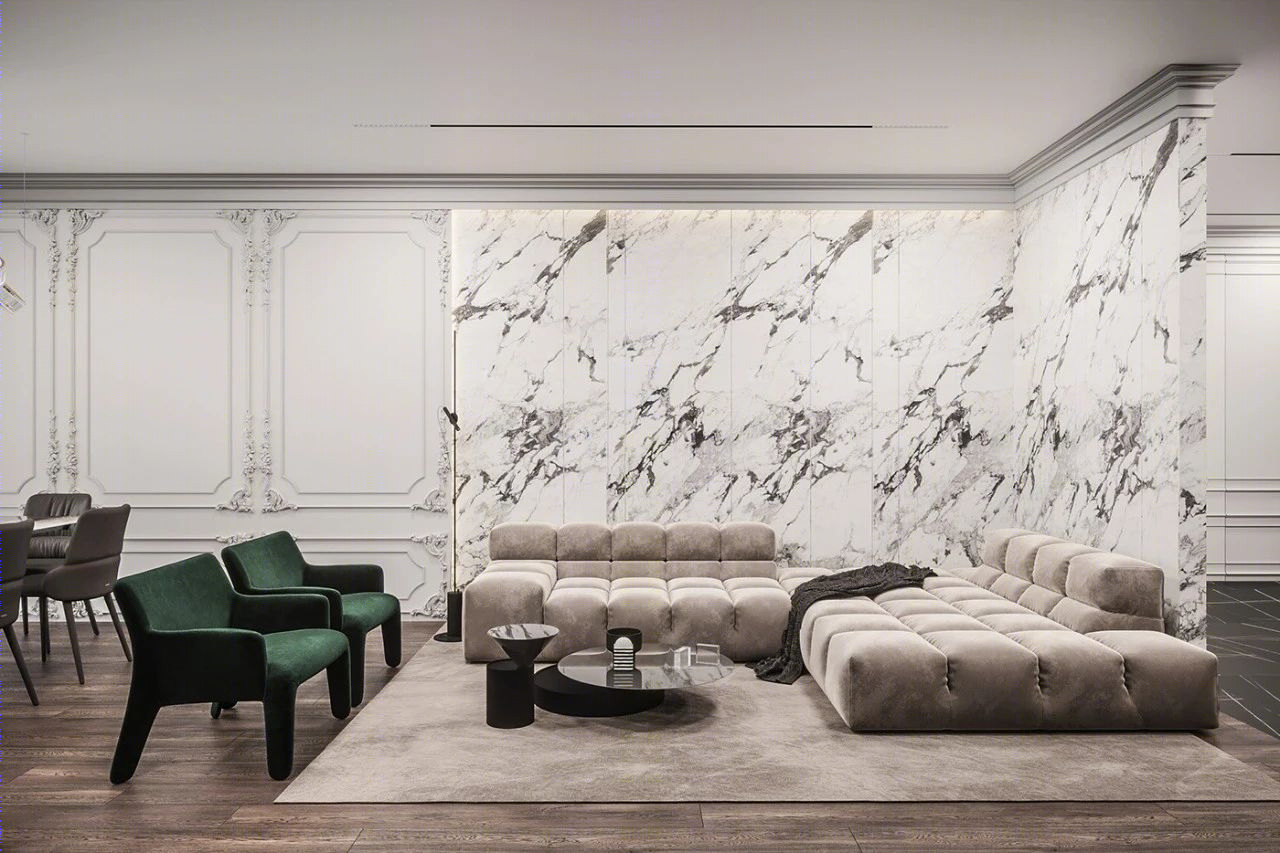 乌克兰设计师 Ivan Honcharenko 的现代高级灰空间艺术-58