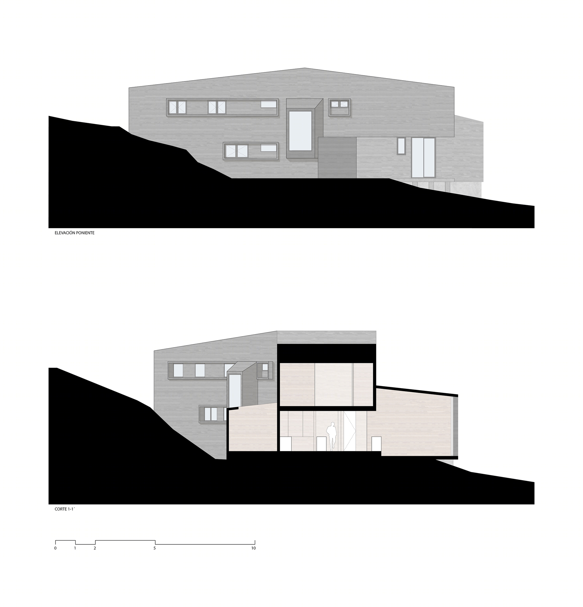 湖景双墅设计 | 智利 Lago Colico 项目-8