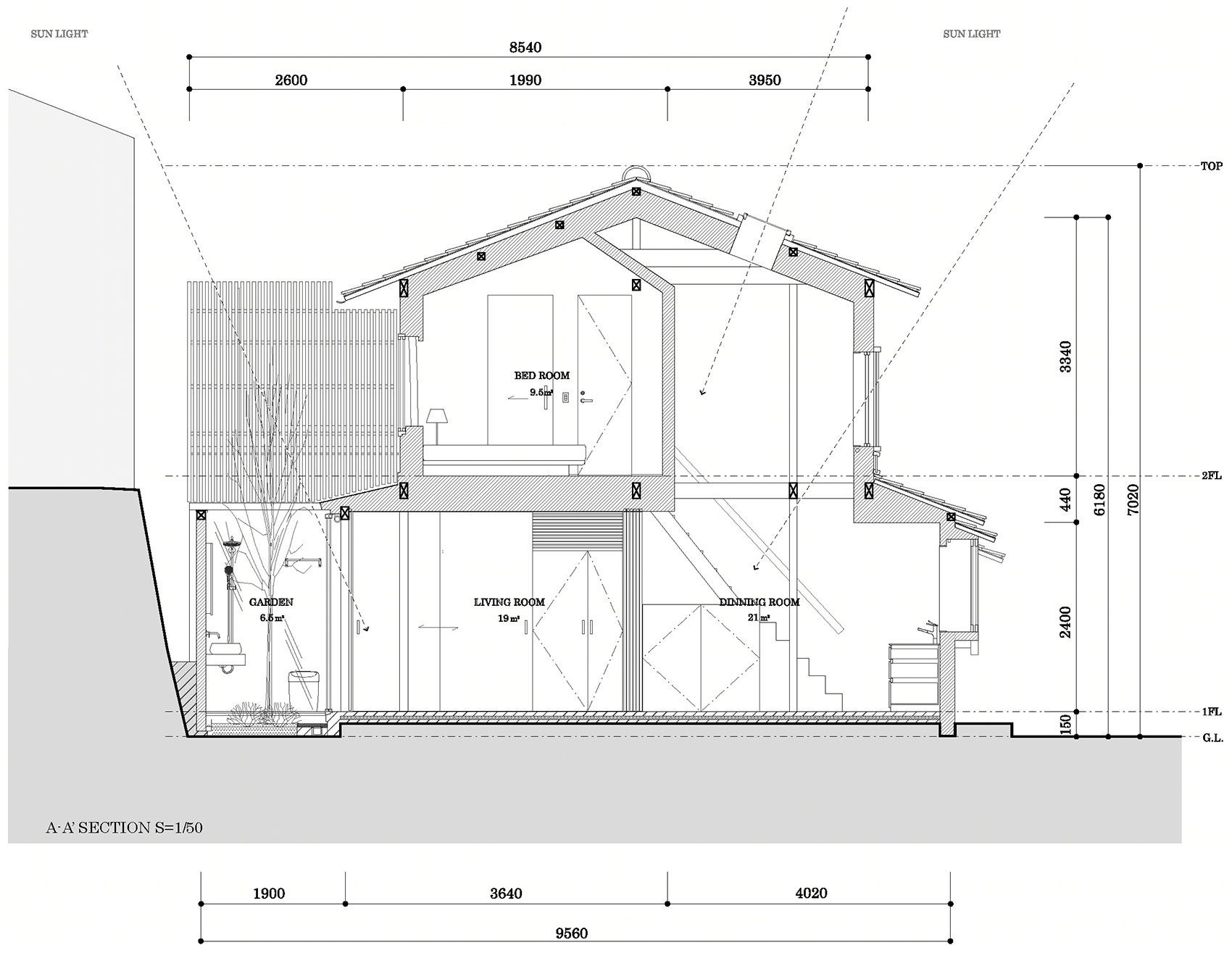 京都周末住宅 · 新旧和谐共存的日式长屋改造丨小大建筑设计事务所-39