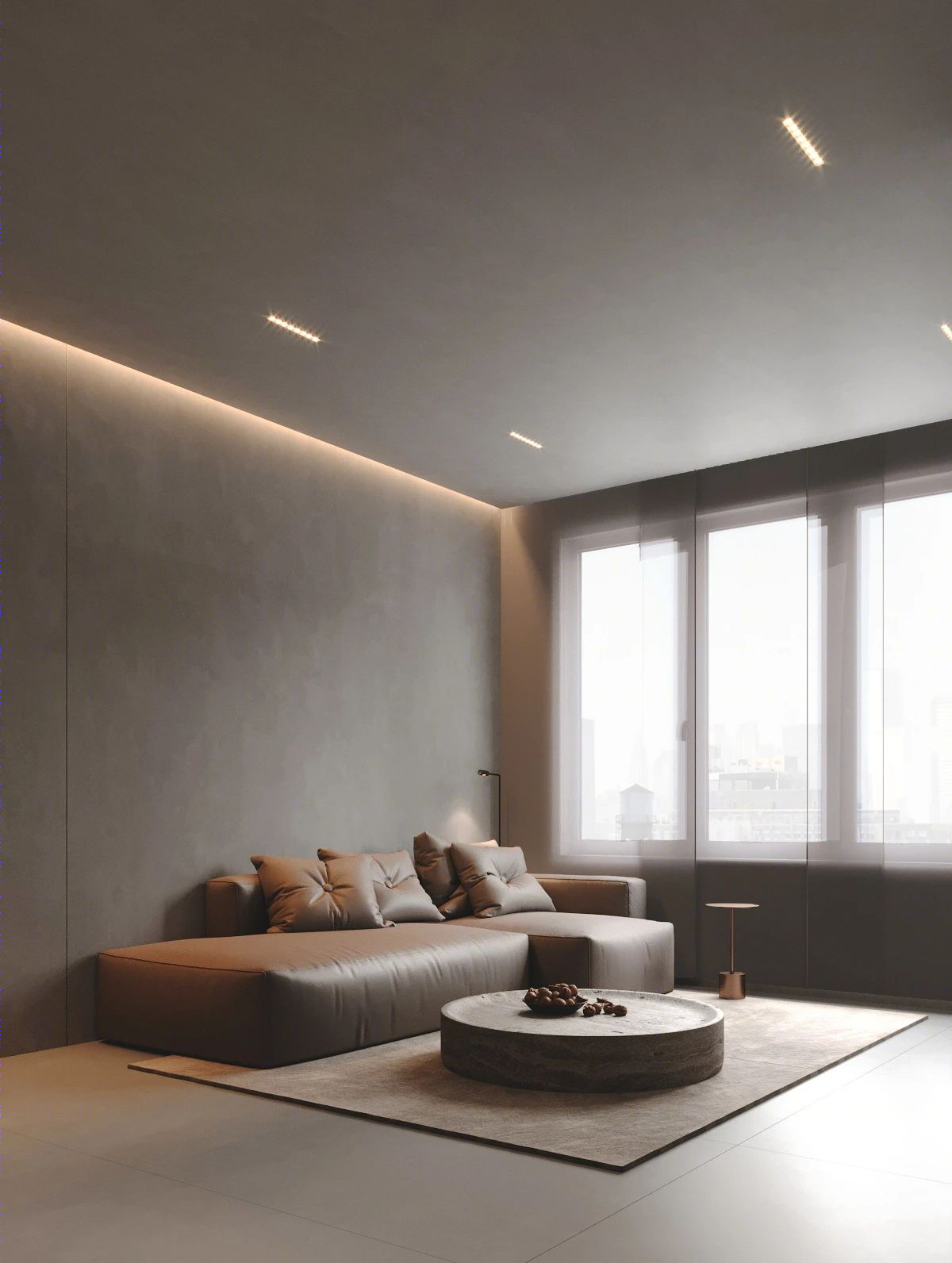 ArtPartner 新作 | 高级灰演绎简约石纹空间-4