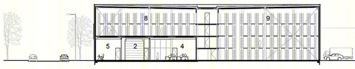 阿姆斯特丹环保档案馆 | 全气候控制与高效存储-31