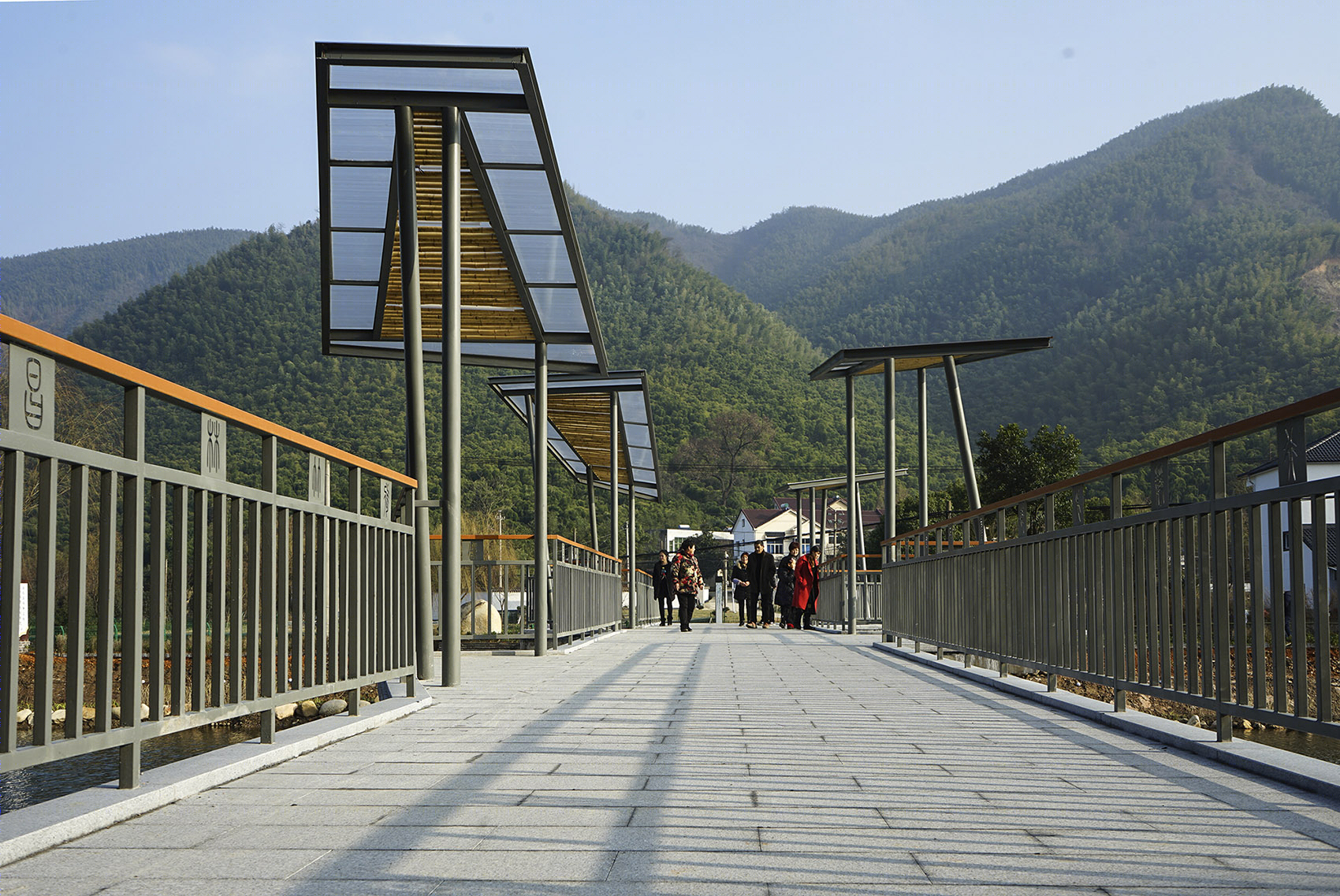 玉华村人行桥 | 针灸式设计激活乡村空间-43