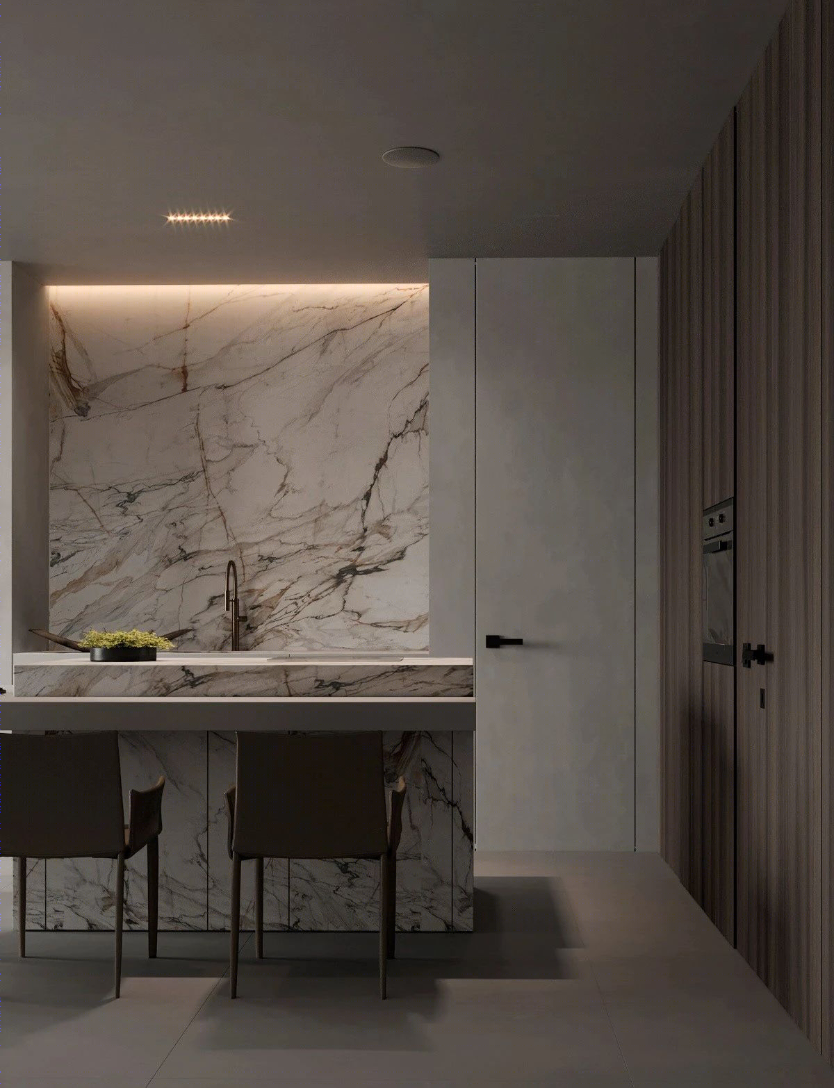 ArtPartner 新作 | 高级灰演绎简约石纹空间-5