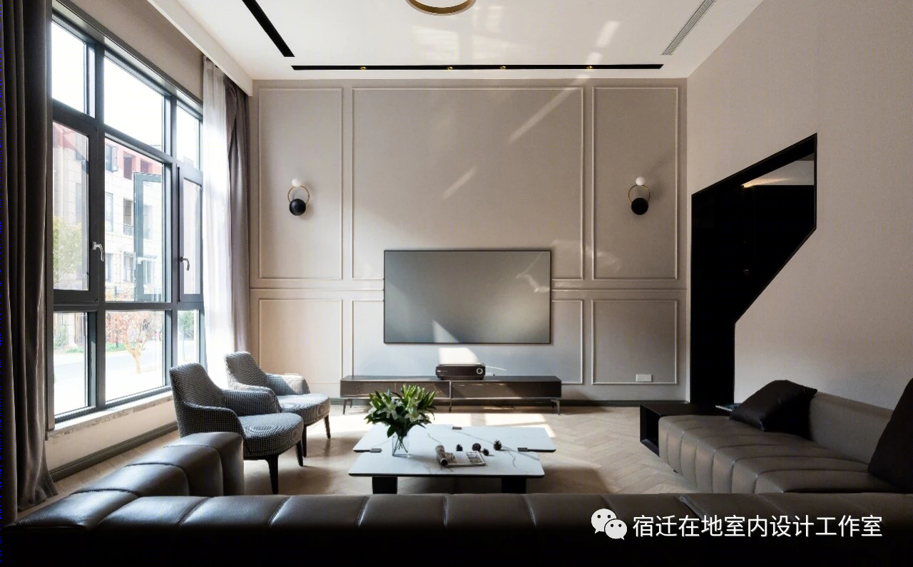 宿迁翰林国际花园轻奢室内设计丨中国宿迁丨宿迁在地室内设计工作室-27