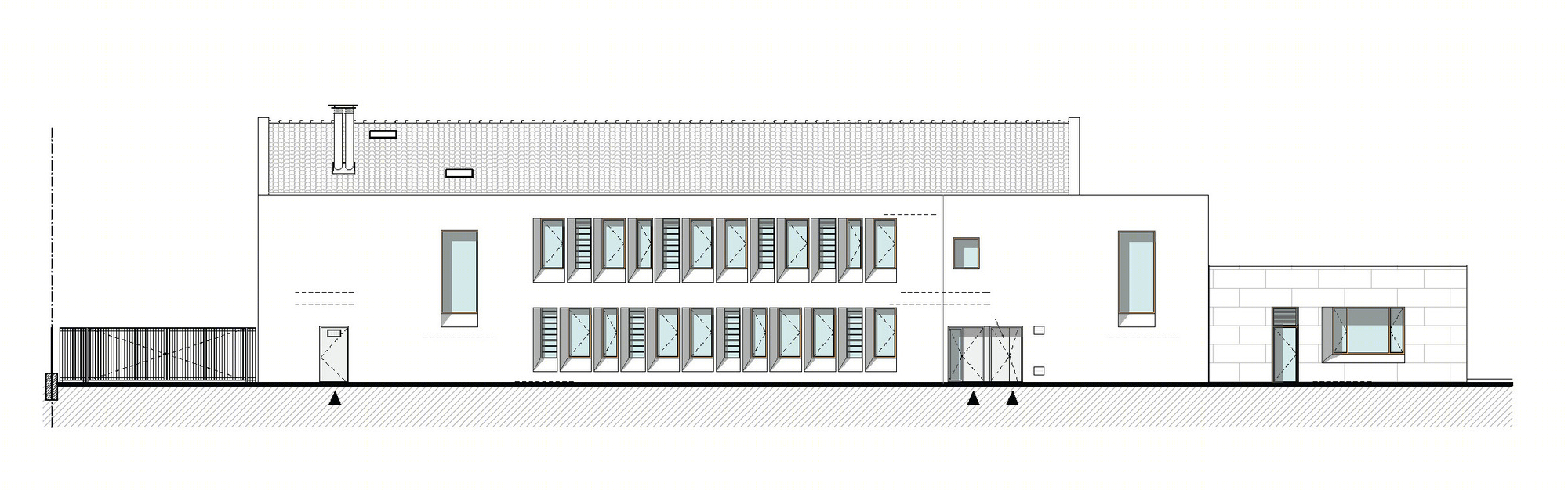 法国 Cuges-les-Pins 的 Molina 学校扩建与翻新-37