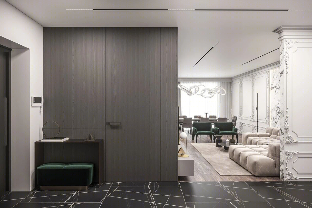 乌克兰设计师 Ivan Honcharenko 的现代高级灰空间艺术-63