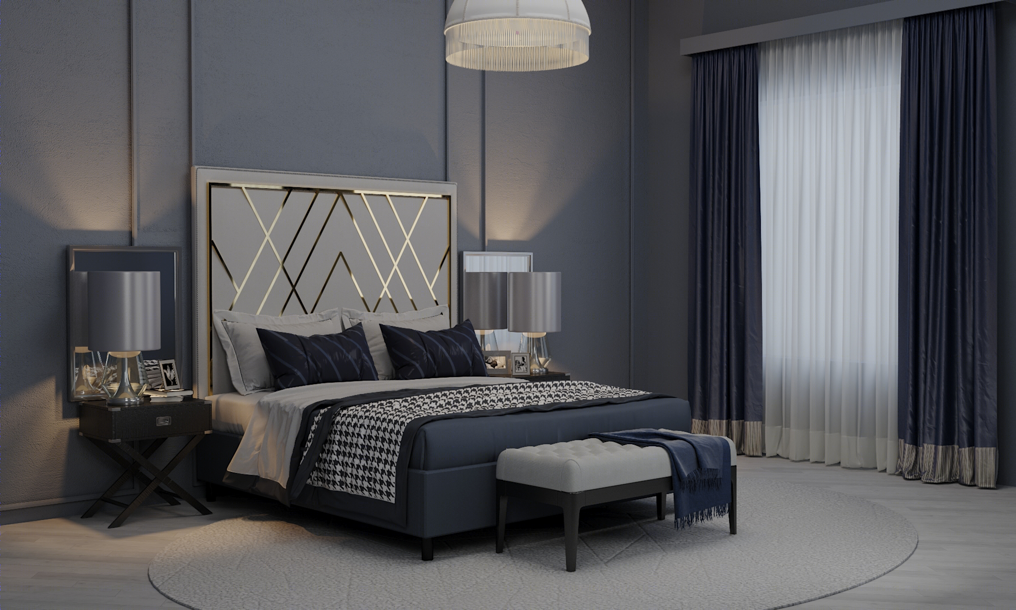 迪拜豪华室内设计 | 精致与时尚的完美融合-0