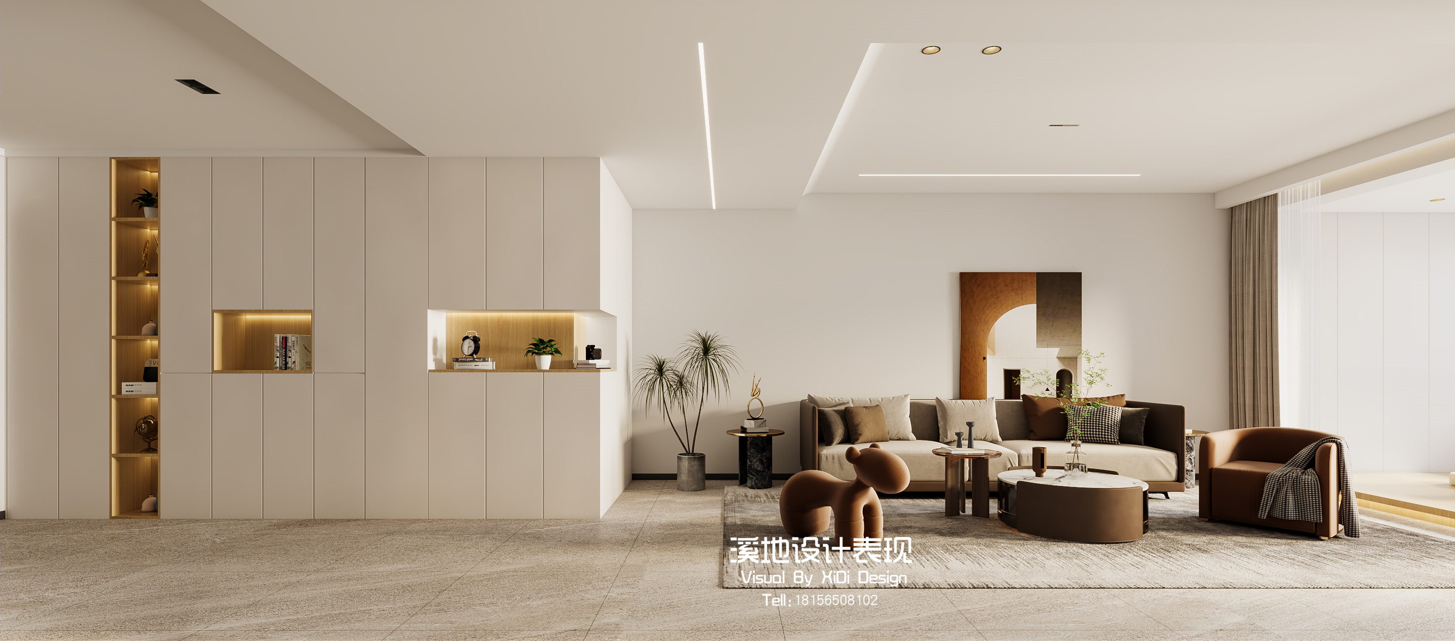 现代轻奢家装案例-10