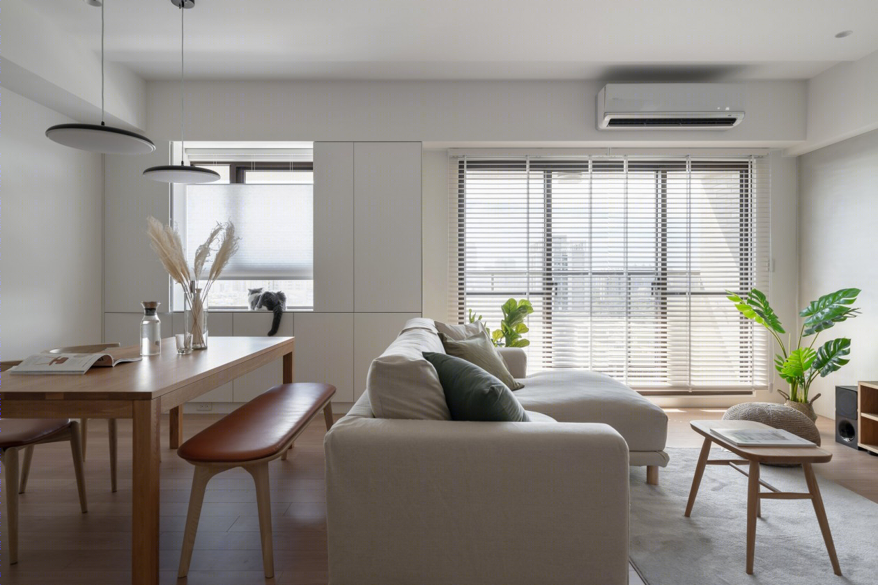 木介空间设计 | 温暖质朴的素色暖宅-5